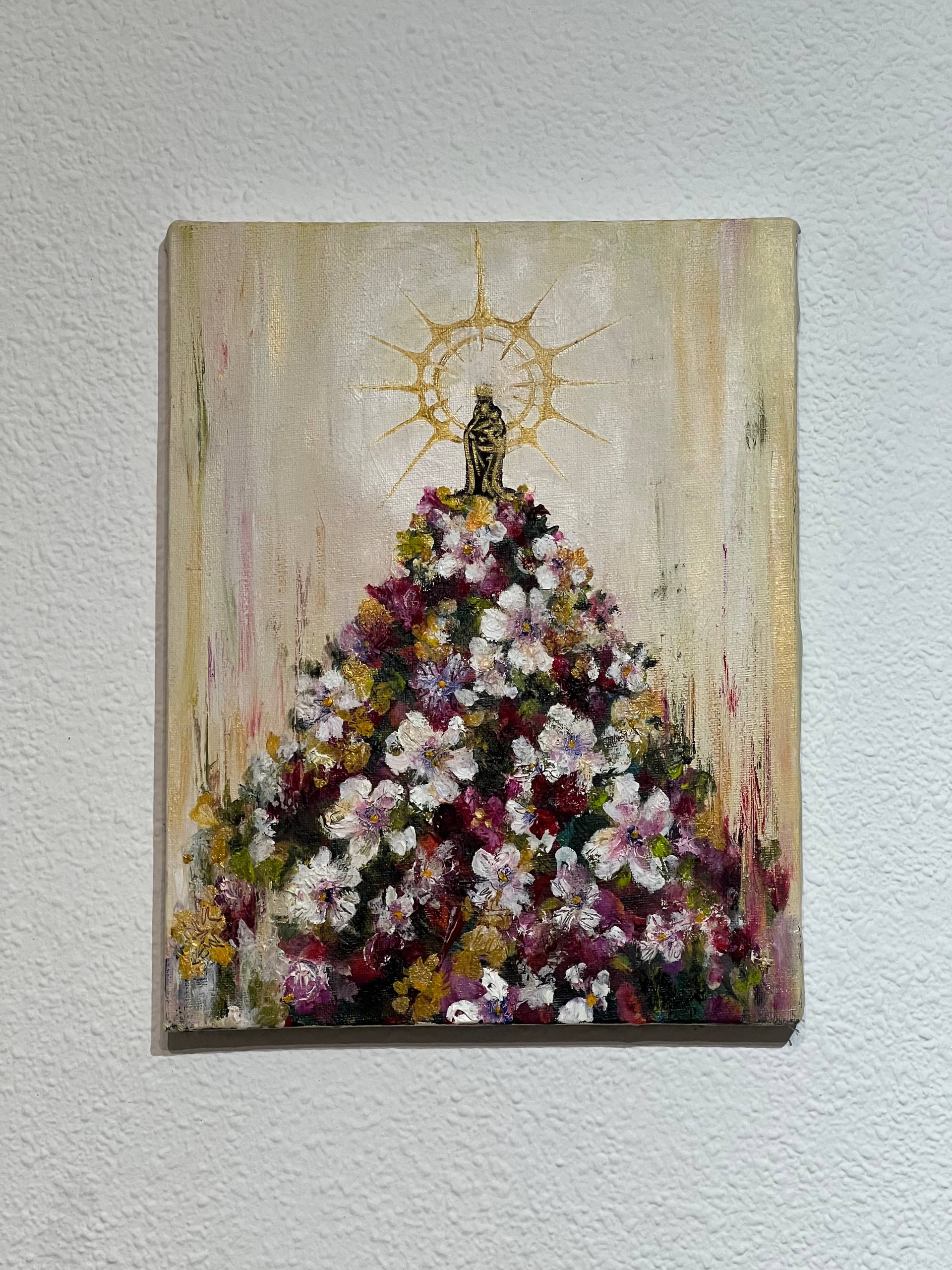 LA OFRENDA de Baikaro sobre una pared blanca